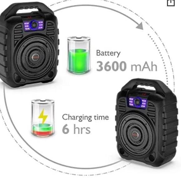 EARISE T26 Portable Karaoke Machine - Picture 3 of 6